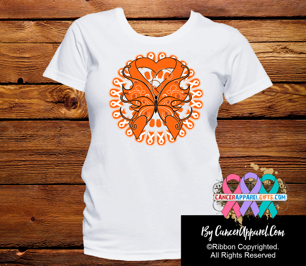 Kidney Cancer Stunning Butterfly Shirts