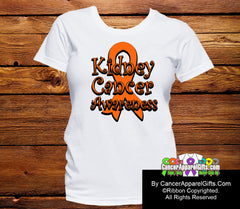 Kidney Cancer Awareness Ribbon Shirts