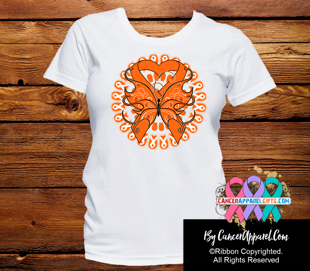 Leukemia Stunning Butterfly Shirts