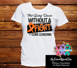 Leukemia Not Going Down Without a Fight Shirts - Cancer Apparel and Gifts