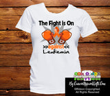 Kidney Cancer The Fight is On Ladies Shirts