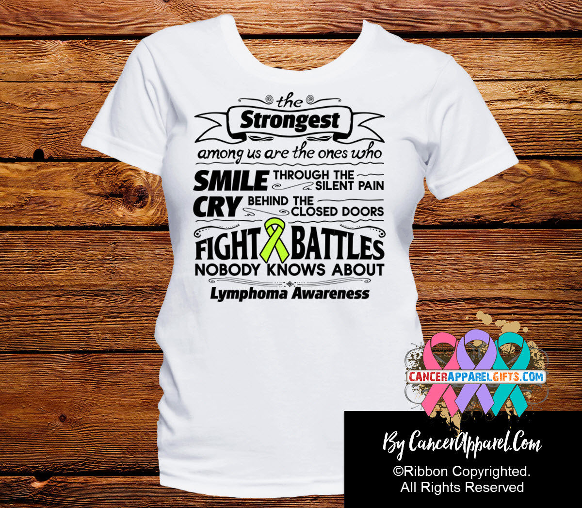 Lymphoma The Strongest Among Us Shirts