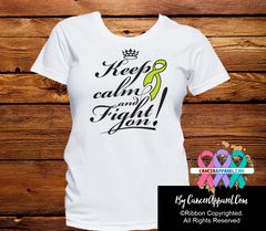 Lymphoma Keep Calm and Fight On Shirts
