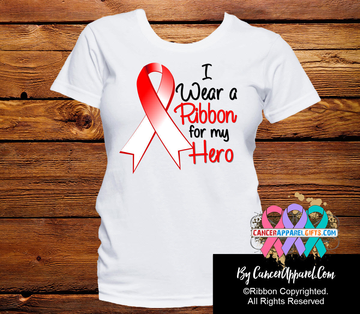 Oral Cancer For My Hero Shirts - Cancer Apparel and Gifts