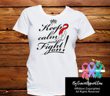 Oral Cancer Keep Calm and Fight On Shirts - Cancer Apparel and Gifts