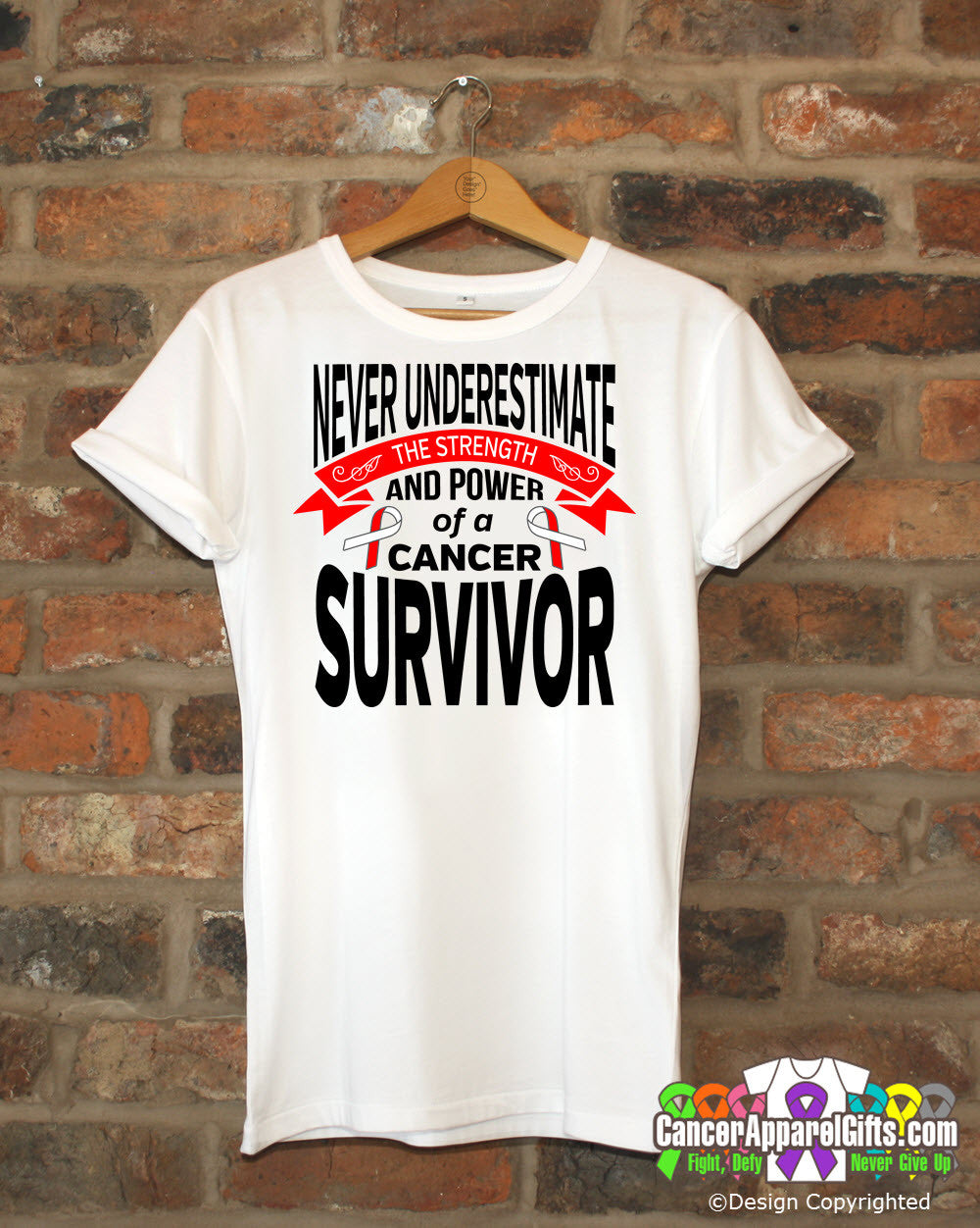 Oral Cancer Never Underestimate Strength Shirts