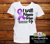 Pancreatic Cancer I Will Never Give Up Shirts