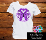 Pancreatic Cancer Stunning Butterfly Shirts - Cancer Apparel and Gifts