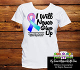Thyroid Cancer I Will Never Give Up Shirts