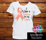 Uterine Cancer For My Hero Shirts