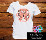 Uterine Cancer Stunning Butterfly Shirts