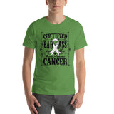 Lung Cancer Certified Bad Ass Short-Sleeve T-Shirt